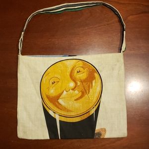 Guinness linen shoulder bag